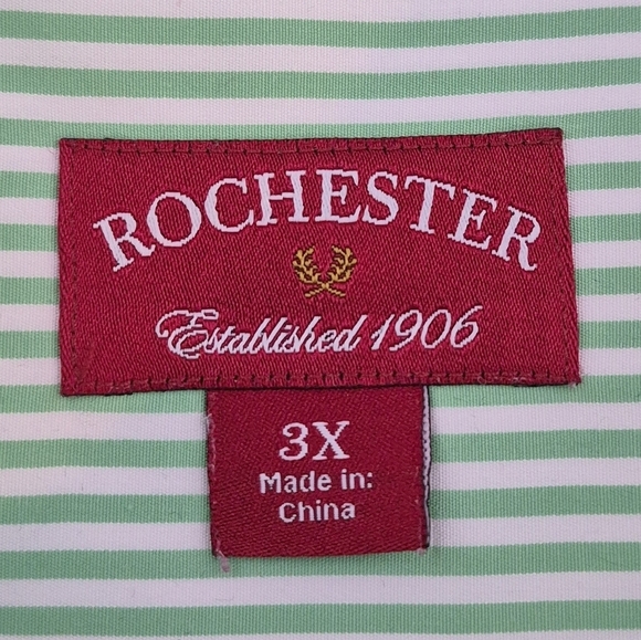 Rochester Short Sleeve Shirts / Bundle of 5 - Size 3X - Picture 9 of 14